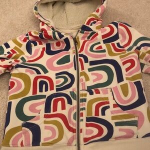 Hanna Andersson Cream Sherpa Jacket